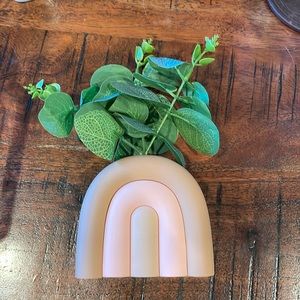 Bath and body works faux plant hand sanitizer holder gently used